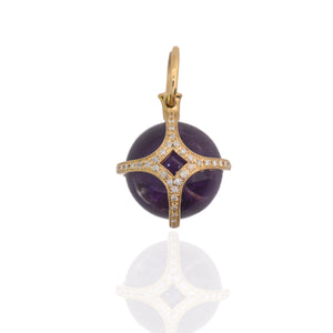 Pools of Light Pendant in Amethyst